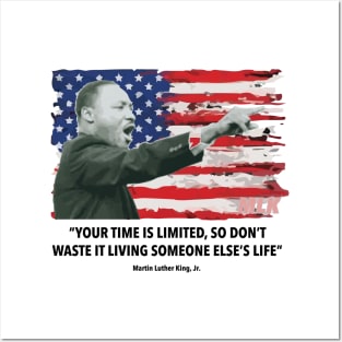 Martin Luther King Jr. - Time is limited Posters and Art